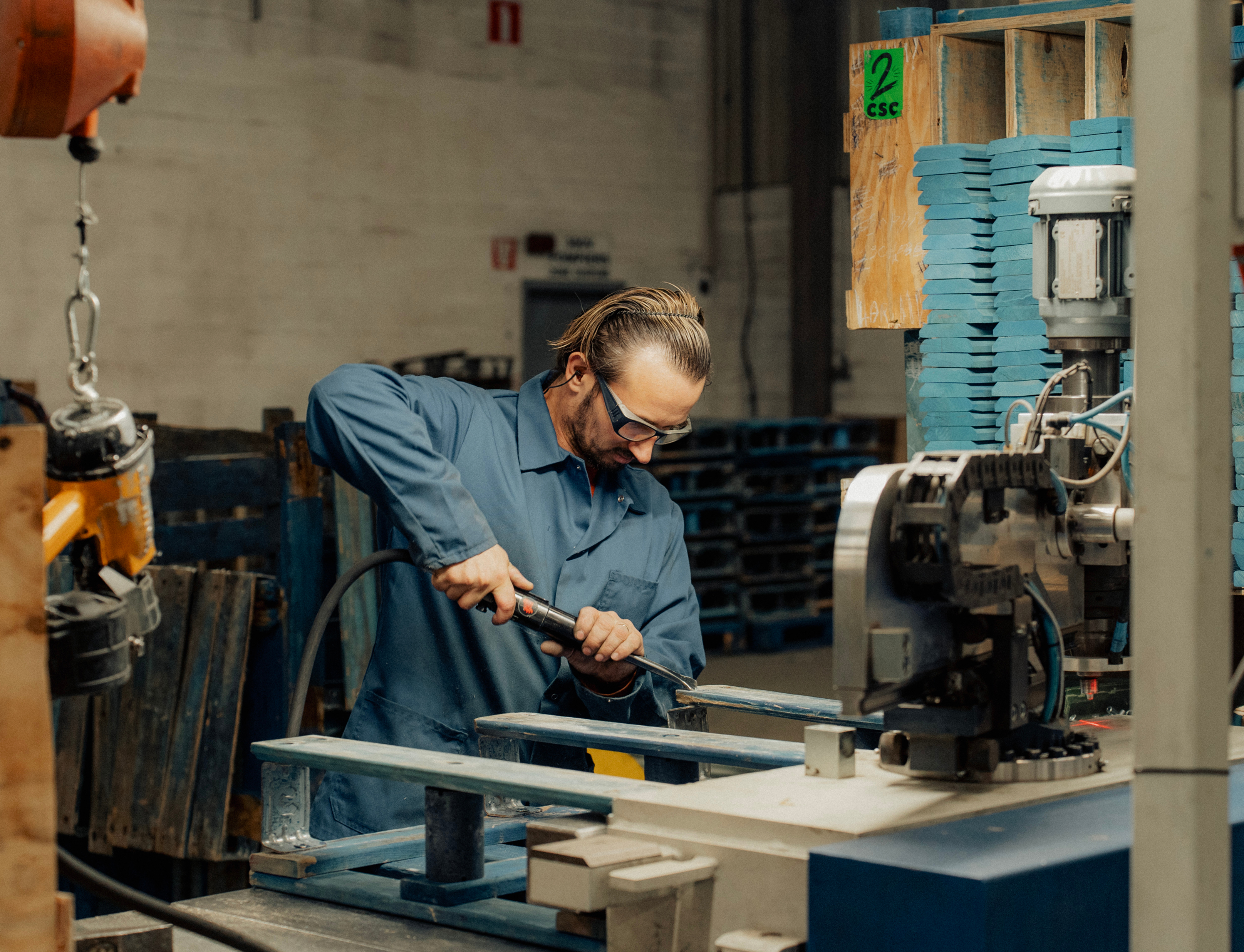 Set design lumineux du studio